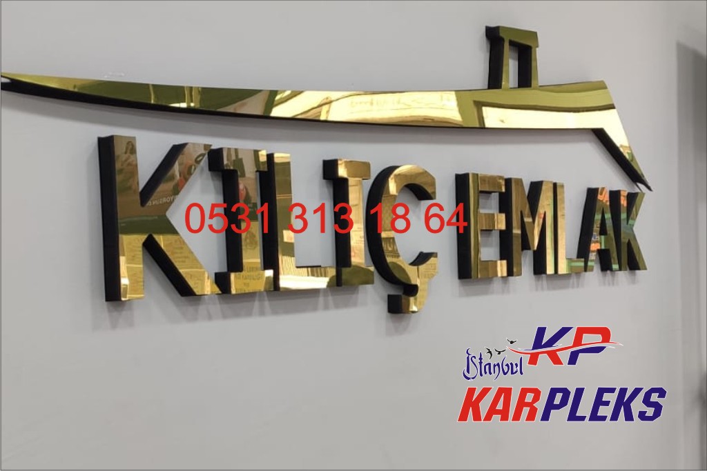 Lampleks Köpük Harf